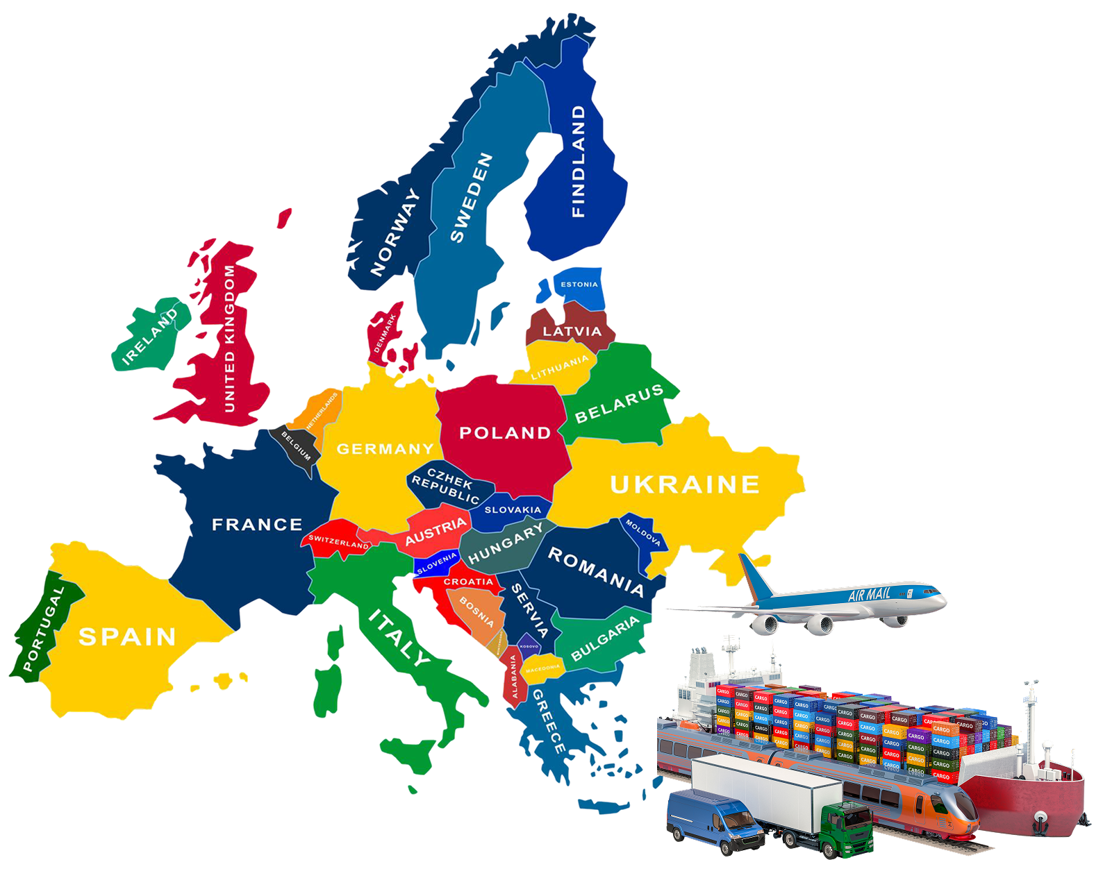 European Road Freight Coverage