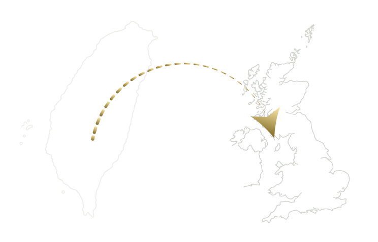 Taiwan to UK freight route