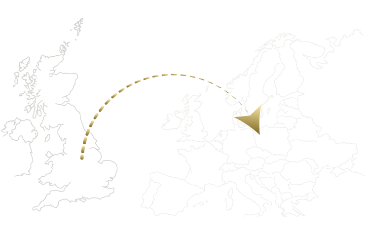 UK to Europe freight route