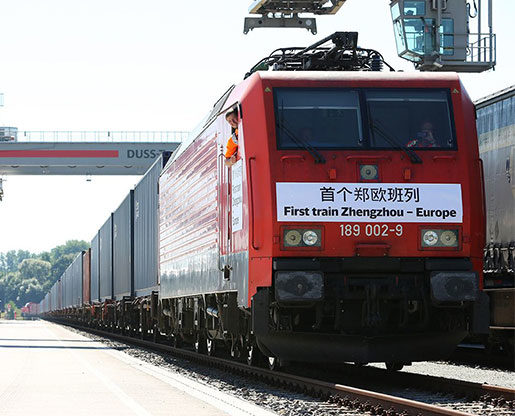 ‘China freight train’ in first trip to Barking - LGL - Best Logistics Company in UK
