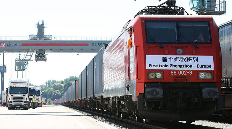 ‘China freight train’ in first trip to Barking - LGL - Best Logistics Company in UK